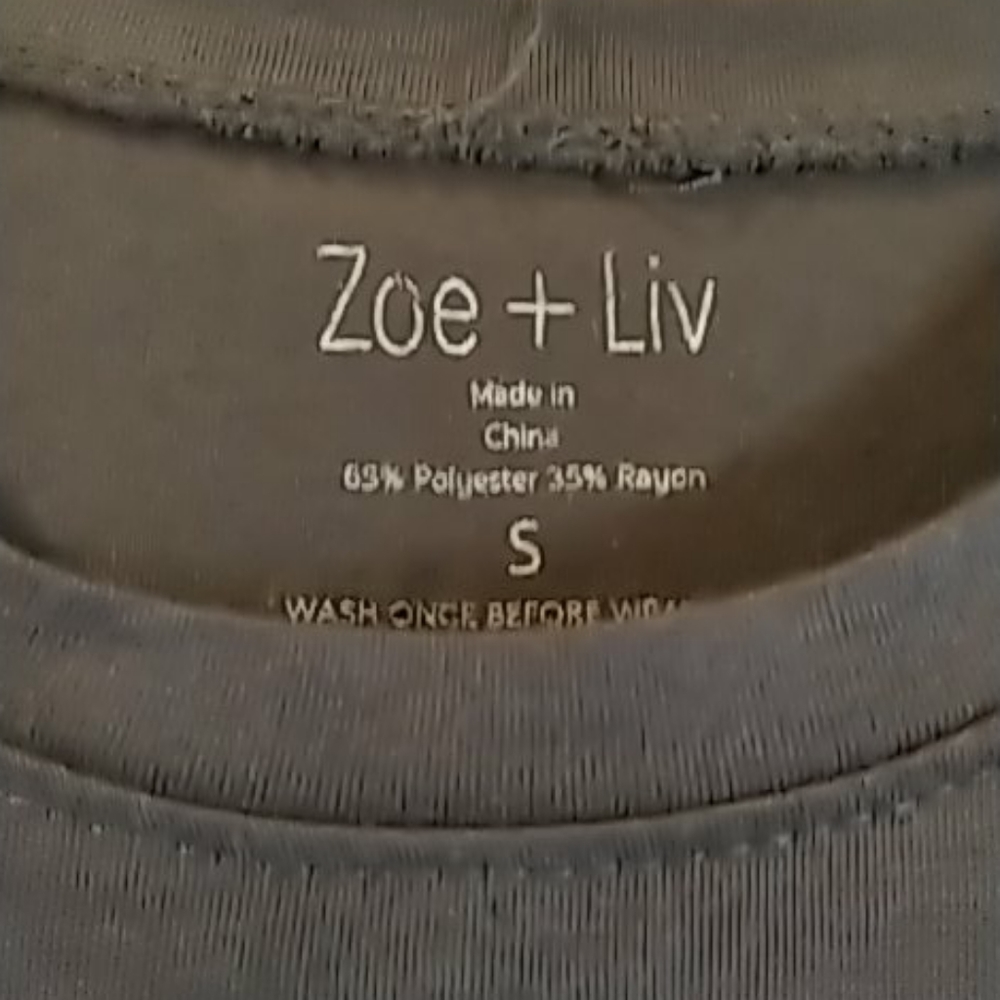 Zoe and liv need more coffee womens tee gray s - Picture 5 of 8